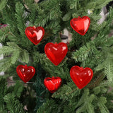 Red Heart-shaped Gift Storage Boxes for Jewelry DIY Hanging Ornament