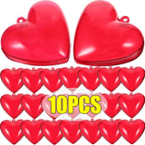 Red Heart-shaped Gift Storage Boxes for Jewelry DIY Hanging Ornament