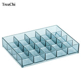 Transparent Jewelry Box - Lattice Earrings Organizer
