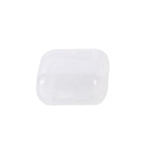 Mini Transparent Plastic Box Square Earplug Jewelry Earring Storage