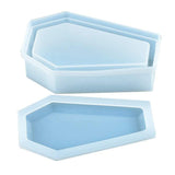 Plastic Transparent Treasure Box Crystal Gem Jewelry Box Storage Organizer