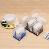Plastic Wrist Watch Box Jewelry Bangle Bracelet Display Storage
