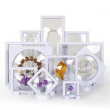 Plastic Film Frame Gem Collection Jewelry Display Box