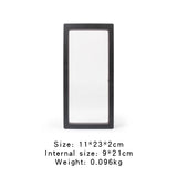 Plastic Film Frame Gem Collection Jewelry Display Box
