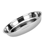 Stainless Steel Baking Tray Round Camping Serving Dish