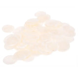 Nacre Pearl Shell Round Plate Beads 35mm