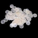 200X 35mm Round Nacre Pearl Shell Plate Beads