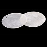 200X 35mm Round Nacre Pearl Shell Plate Beads
