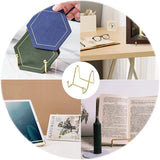 Iron Easel Plate Holder Metal Stand for Photo Decor Plate Bowl