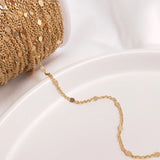 14K True Filled 1.5MM Link Necklace Chains DIY Jewelry Making