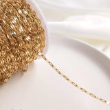 14K Gold Filled 2.2MM Rhombus Chain for DIY Jewelry Making
