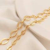 14K Gold Filled Necklace Chains 5-8MM O Style DIY Jewelry Making