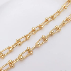 14K True Filled U Style Necklace Chains DIY Jewelry Making