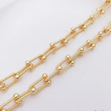 14K True Filled U Style Necklace Chains DIY Jewelry Making