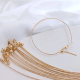 14K Gold Plated Adjustable Bracelet Chains DIY Jewelry Findings