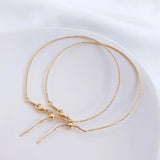 14K Gold Plated Adjustable Bracelet Chains DIY Jewelry Findings