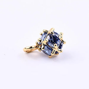 Zircon Crystal Ball DIY Jewelry Accessories Earrings Pendant Necklace Bracelet