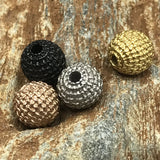 Stainless Steel Engrave Spacer Beads for Bracelet
