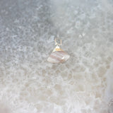 Faceted Stone Charms Earrings & Necklace Set