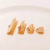 Plated Ribbon Clip Hooks Necklace Clasps DIY Jewelry Making Findings