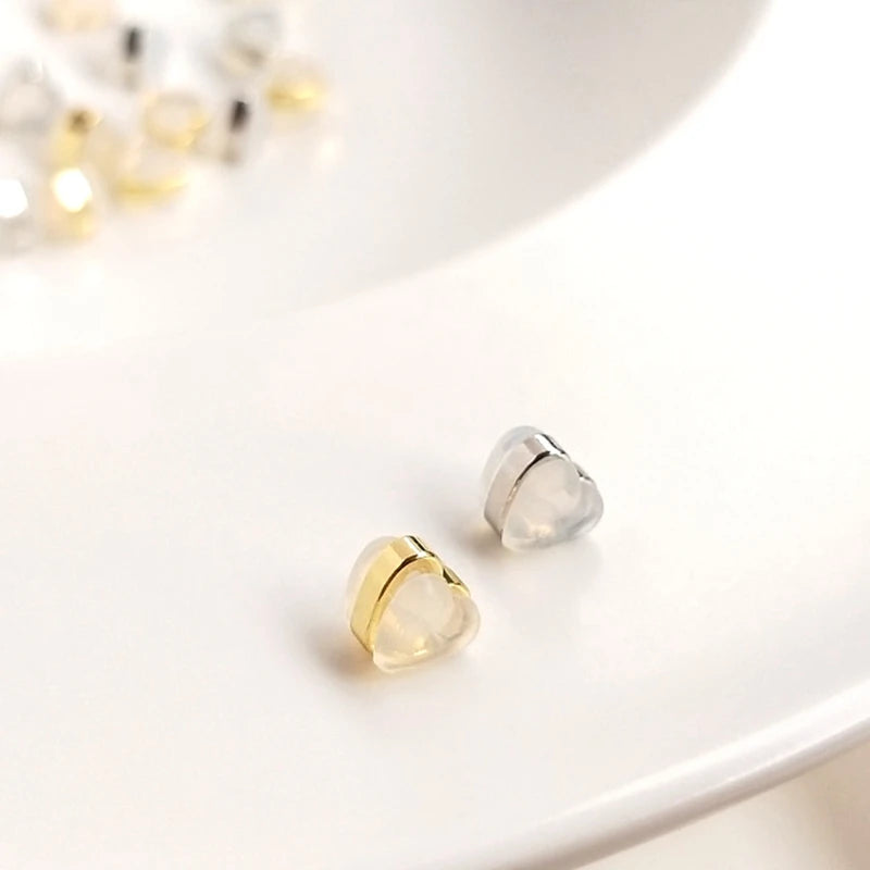 True Color-Preserving Silicone Earplugs Earrings Back