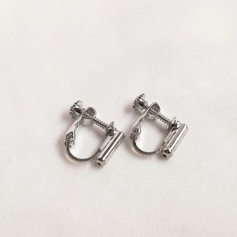 Silicone Plug Ear Clip DIY Jewelry Findings