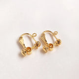 Silicone Plug Ear Clip DIY Jewelry Findings