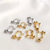 Silicone Plug Ear Clip DIY Jewelry Findings