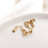 Silicone Plug Ear Clip DIY Jewelry Findings