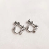 Silicone Plug Ear Clip DIY Jewelry Findings