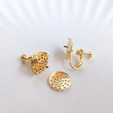 S925 Pins Disc Plug Ear Clip Settings DIY Jewelry Making Findings
