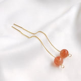 Plated True Earring Wire Chain Rings Ear Tassel DIY Jewelry Making Accessories
