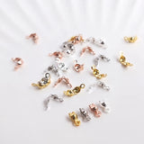 Large Hole Wire Chain Clip End Buckles Jewelry Findings