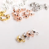 Large Hole Wire Chain Clip End Buckles Jewelry Findings