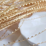 Gold Plated Pendant Edging Strip Pattern Hollow Wrapping Line DIY Jewelry Making