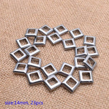 Four-leaf Clover Natural Stone Hematite Beads for DIY Jewelry