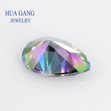 3x5mm~10x12mm Multicolor CZ Pear Cut Loose Stone