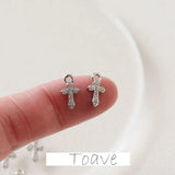 Color-Preserving Zircon Crystal Pendant DIY Earrings Necklace Material