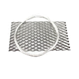 Platinized Titanium Mesh Sheet Conduit Cathode Wire Jewelry Plating Tool
