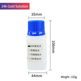Platinum Solution 24k Silver Oxidizer Plating Jewelry Electroplating Liquid