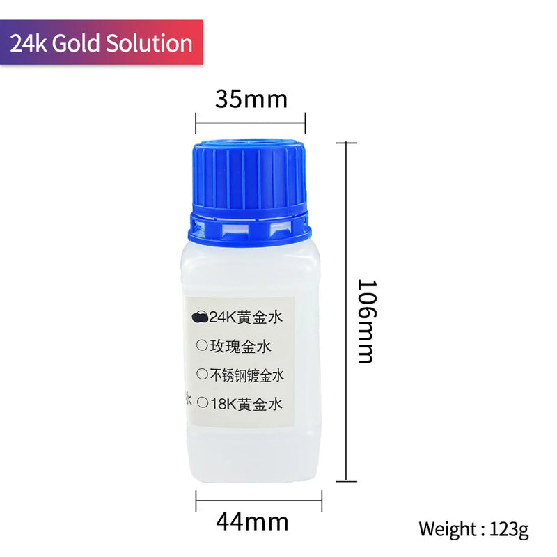 24k Silver Oxidizer Jewelry Electroplating Liquid