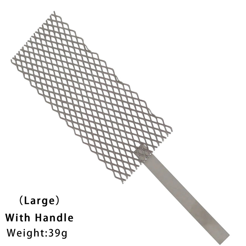 Platinum Titanium Mesh Handle Electroplating Titanium Mesh Electrode