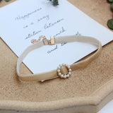 Playful Girl Choker Collar Velvet Lace Short Necklace Accessories