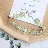 Playful Girl Embroidery Fabric Clavicle Chain Sweet Cherry Choker Necklace