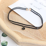 Playful Girl Short Lace Clavicle Chain Choker Necklace