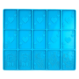 Game Cards Epoxy Resin Mold Silicone Mould DIY Crafts