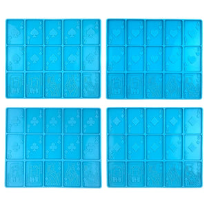 Game Cards Epoxy Resin Mold Silicone Mould DIY Crafts