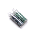 Plexiglass Tube Rice Bead Storage Box Transparent DIY Jewelry Accessories
