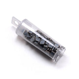 Plexiglass Tube Rice Bead Storage Box Transparent DIY Jewelry Accessories