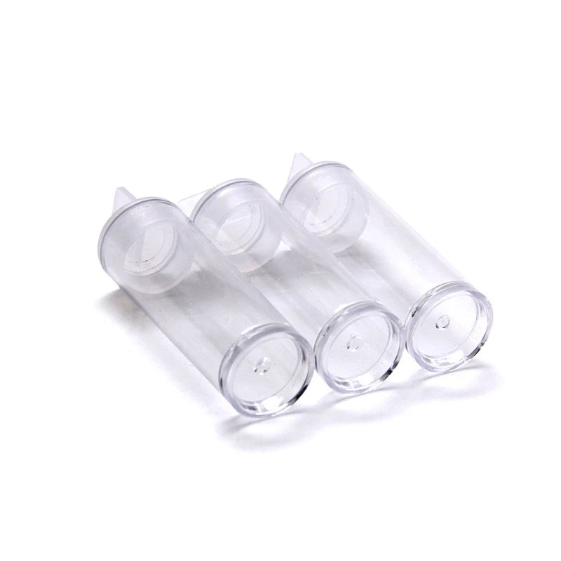 Plexiglass Tube Rice Bead Storage Box Transparent DIY Jewelry Accessories